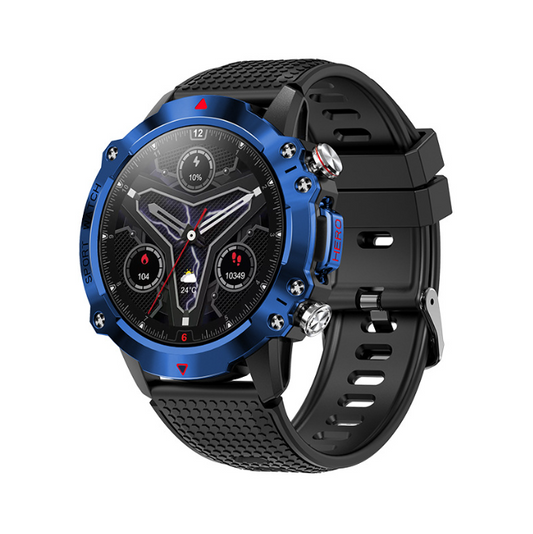 KR10 smartwatch round screen 8763E one click Bluetooth call heart rate sports watch