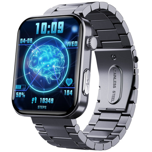 F300 smartwatch ECG electrocardiogram monitoring SOS fall alarm blood glucose