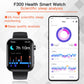 F300 smartwatch ECG electrocardiogram monitoring SOS fall alarm blood glucose