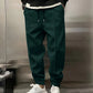 Thick ankle drawstring men's sweatpants
