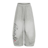 Velvet curved knife sweatpants