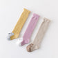 Autumn and Winter New Product Thickened Baby Socks Curled Cartoon Animal Head Coral Plush Baby Long Sleeve Socks