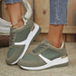 Lace Up Wedge Sneakers