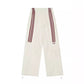 Striped wide leg sweatpants