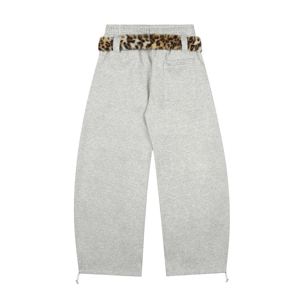 Bent knife and velvet sweatpants