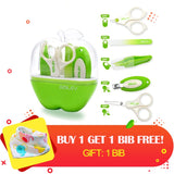 5 PCS/Set Baby Nail Scissors Set Nail Clippers Trimmer Newborn Baby Nail Clipper Safe Scissors Nail Care Suit Baby Care Product
