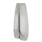 Velvet curved knife sweatpants