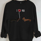 Two dog print hoodies