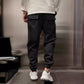 Thick ankle drawstring men's sweatpants