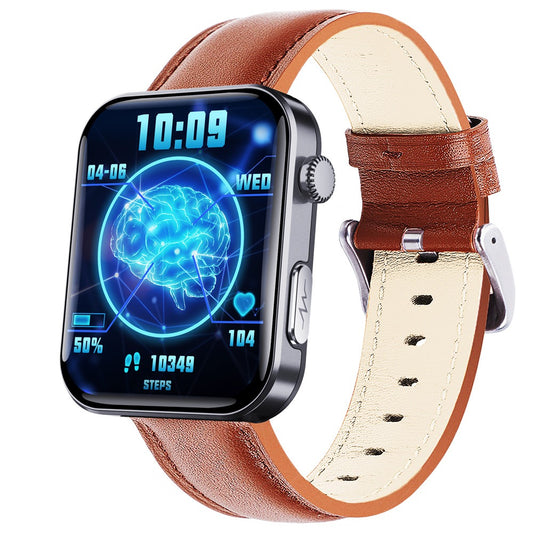 F300 smartwatch ECG electrocardiogram monitoring SOS fall alarm blood glucose