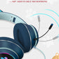 AKZ-022 RGB Luminous Cat Ear Headset Wired Headset Gaming Computer Learning Headset