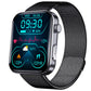 F300 smartwatch ECG electrocardiogram monitoring SOS fall alarm blood glucose