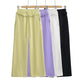 Elastic waistband drawstring sweatpants