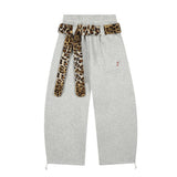 Bent knife and velvet sweatpants