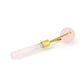 Natural Rose Quartz Facial Massage Crystal Stone Body Jade Massager Derma Roller Skincare Ice Roller Wrinkle Removal Beauty Tool
