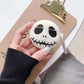 Halloween Cartoon Case For airpods 1 2 Cover Wireless Bluetooh ear phone airpod Case Carabiner Soft Silicone earphone Cover