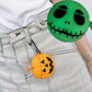 Halloween Cartoon Case For airpods 1 2 Cover Wireless Bluetooh ear phone airpod Case Carabiner Soft Silicone earphone Cover